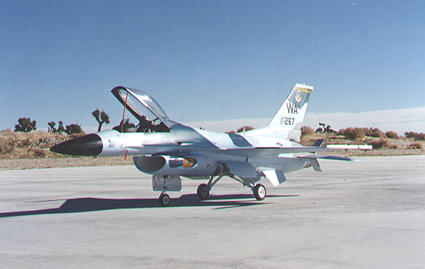 F-16 On Ground Side View
