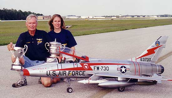 Mr. Top Gun '02 Bob Violett and Patty Generali